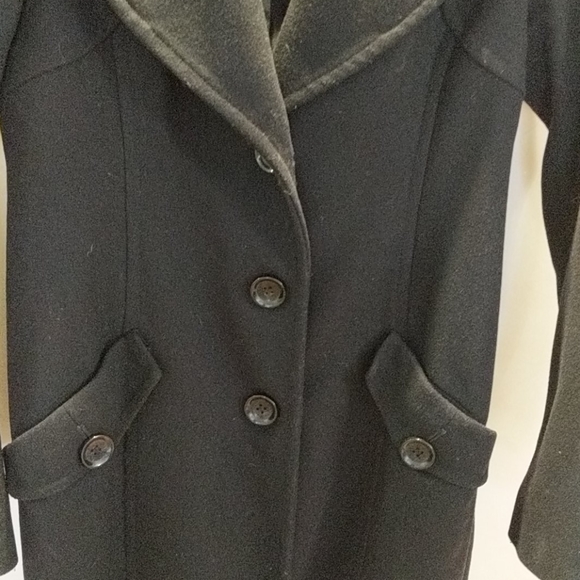 Black pea coat - Picture 2 of 6